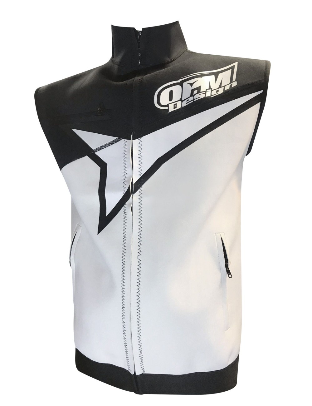 Bodywarmer Optimum 2019 BLACK WHITE