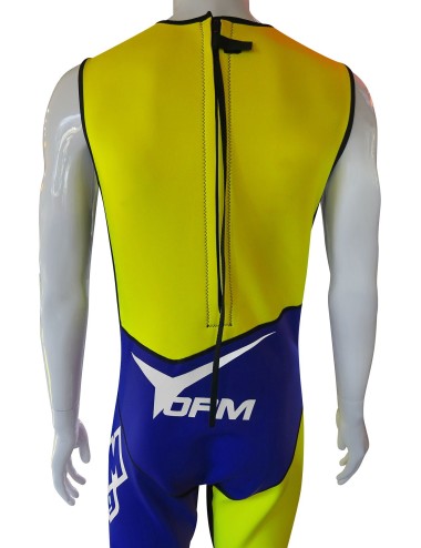 Yellow Blue wetsuit Optimum 2019