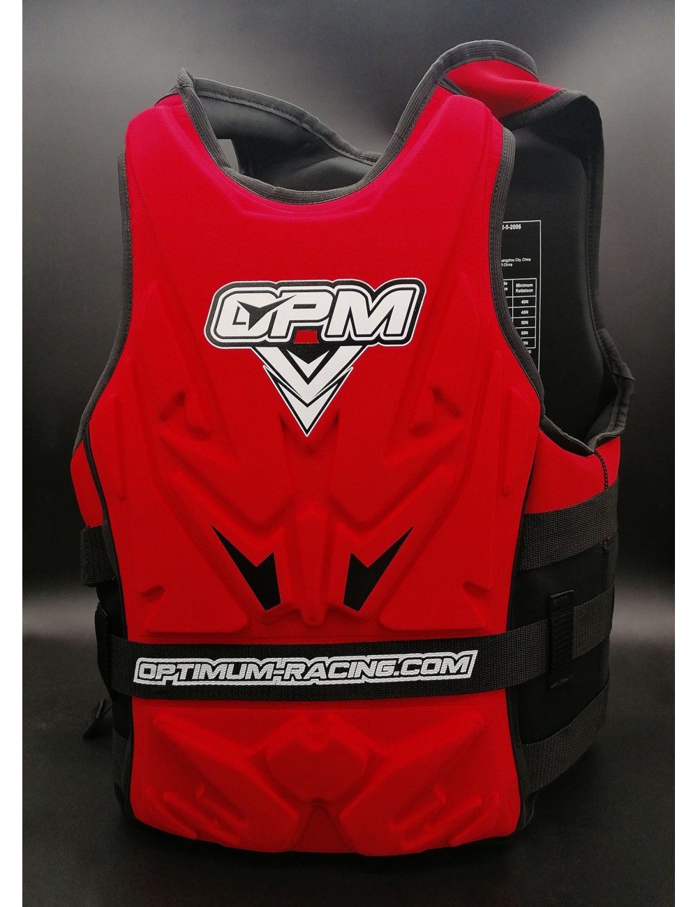 Gilet rouge optimum limited edition